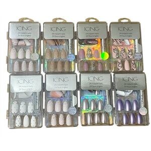 ICING Glue-On Nails — CHOOSE YOUR DESIGN- $9 Each or 2 for $15